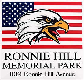 Ronnie Hill Memorial Park Sign Ronnie Hill Memorial Park Sign